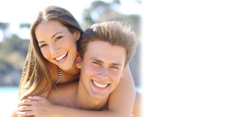 smiling young couple
